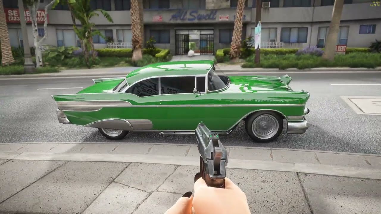 GTA 6 Lucia Walks Through Los Santos - Photorealistic Graphics | NVE + CoreFx + ProjectX | RTX 5060