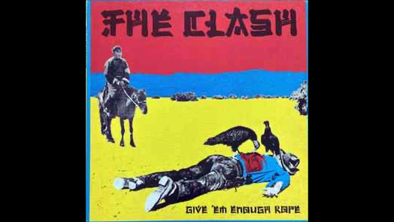 The CLASH : Give Em' Enough Rope LP 1978 vintage vinyl full album