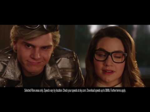 X MEN APOCALYPSE   QUICKSILVER Sky Fibre TV Commercial