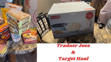 Running errands,Trader Joes/Target Haul
