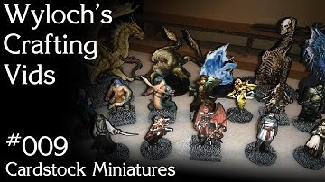 How to Make Cardstock Miniatures for Dungeons & Dragons, Poorhammer