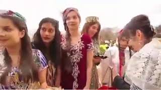 Beautiful Tajikistan girls dance on Pakistani Pashto song