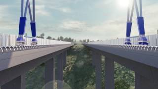 EJ Whitten Bridge Crane Animation