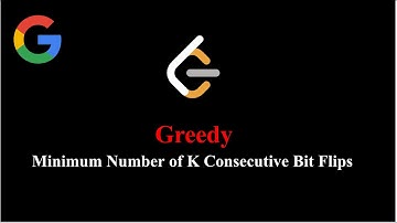 Minimum Number of K Consecutive Bit Flips - Greedy | Leetcode 995