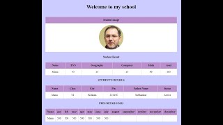 Student Dashboard Template using google apps script