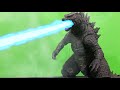 New Godzilla stop motion atomic breath testing