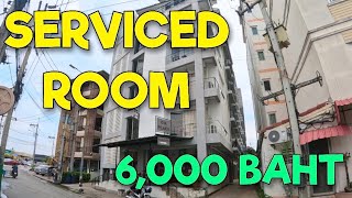 GREAT VALUE 6,000 BAHT PER MONTH SERVICED & FURNISHED CENTRAL PATTAYA ROOM REVIEW - OK PLACE
