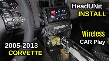 C6 Corvette Stereo Headunit Install w/ Back Up Camera | Speaker Noise Issues Solved!