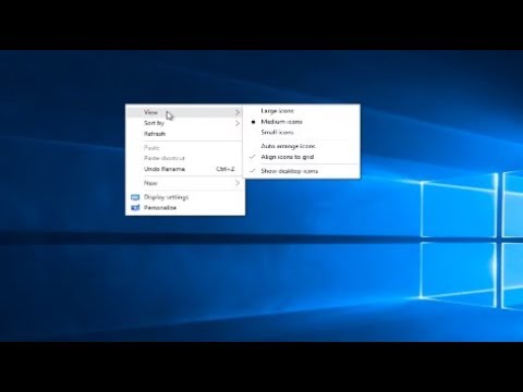 How To Place Desktop Icons Anywhere On Windows 7/8/10 hqdefault