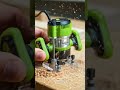 World's Smallest Plunge Router? Green Mini Beast Sanding &amp; Routing! ⚡🛠️