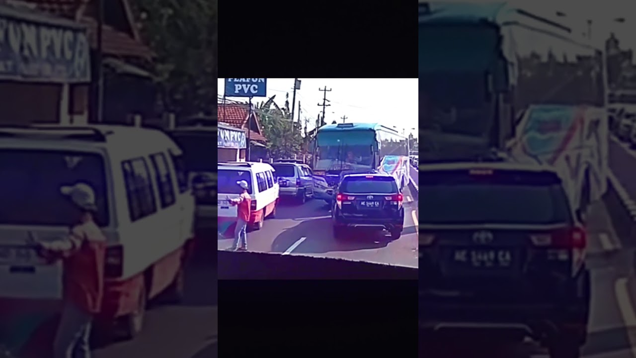 conflict on the road  