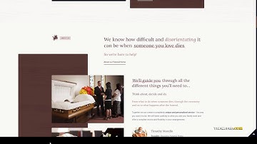 Requiem Funeral Home Services WordPress Theme funeral director funeral wordpress Easy Create Website