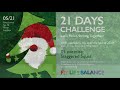 05 of 21 Days Challenge - Let&#39;s Finish Strong Together by Fit life Balance