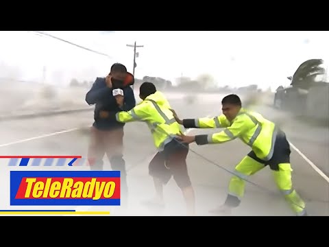 Typhoon Quinta's strong winds and heavy rains lash Oriental Mindoro | TeleRadyo