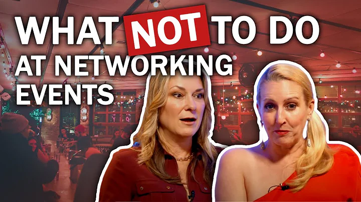 What not to do at networking events
