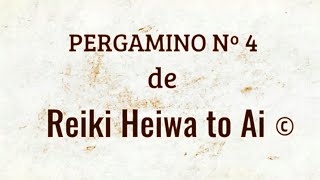 PERGAMINO NÚMERO 4 DE REIKI Lo Sagrado está en todo!!  @ricardlopez #ricardlopez