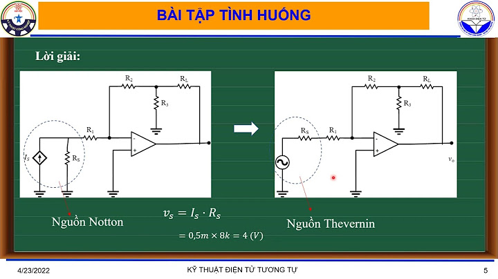 Bài tập mạch khuếch đại thuật toán biết điện á năm 2024