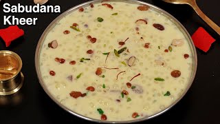 How to make authentic Sago Kheer recipe easy