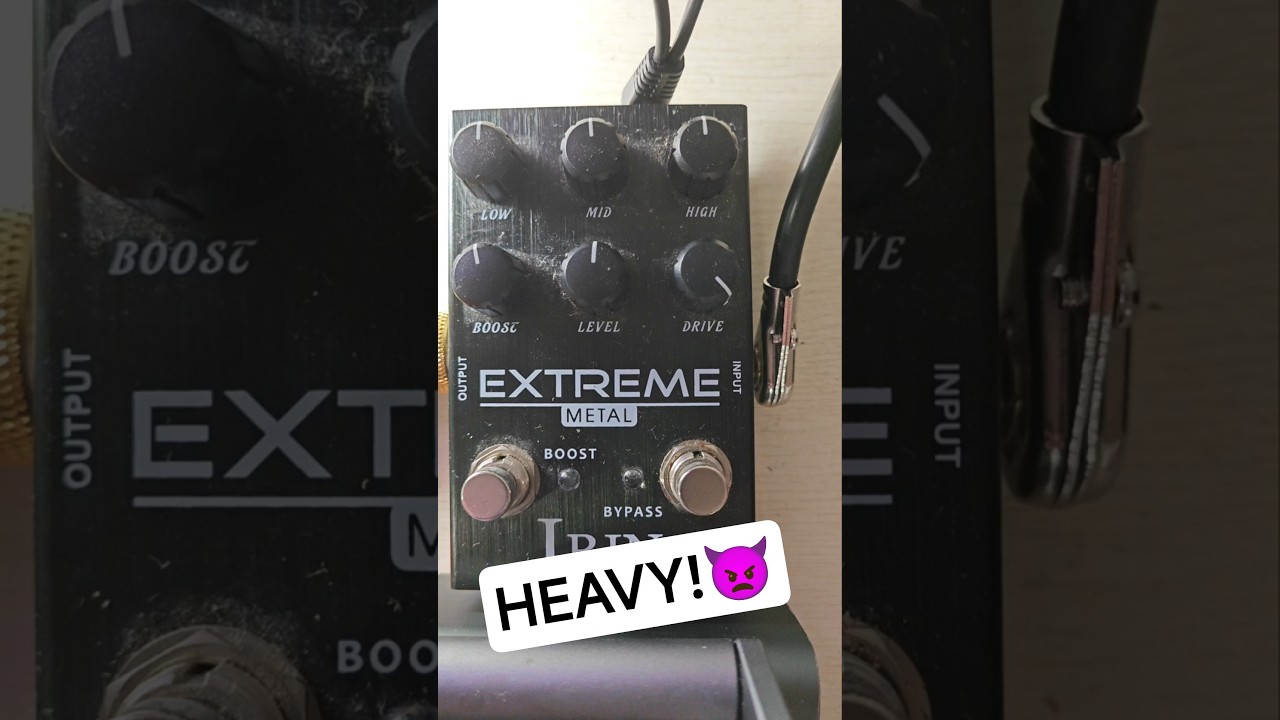 Extreme heavy metal guitar pedal!   