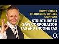Save tax by using Holding companies