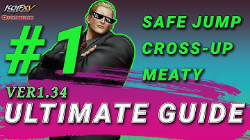 All Safe Jump, Meaty, Setups | Geese | Ultimate Guide #1 | KOFXV