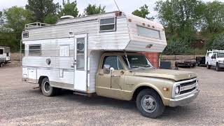 1970 Chevrolet C10 C30 Mitchell Camper conversion. $10,900