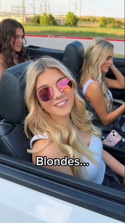 Pretty Girls hit Reverse Instead Of The Gas!
