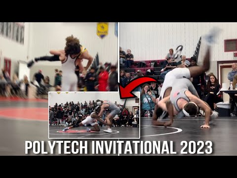 We (Conrad) attended our first tournament of the year on Dec 2, and we all busted on the opposition with the stuff we have been working in the room. Like and subscribe! Bodies FLEW at the Polytech Invitational... | High School Wrestling Tournament 2023