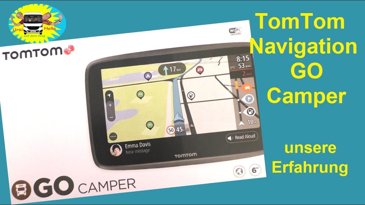 TomTom Go Camper 620 WoMoNavi im Test 80 YouTube