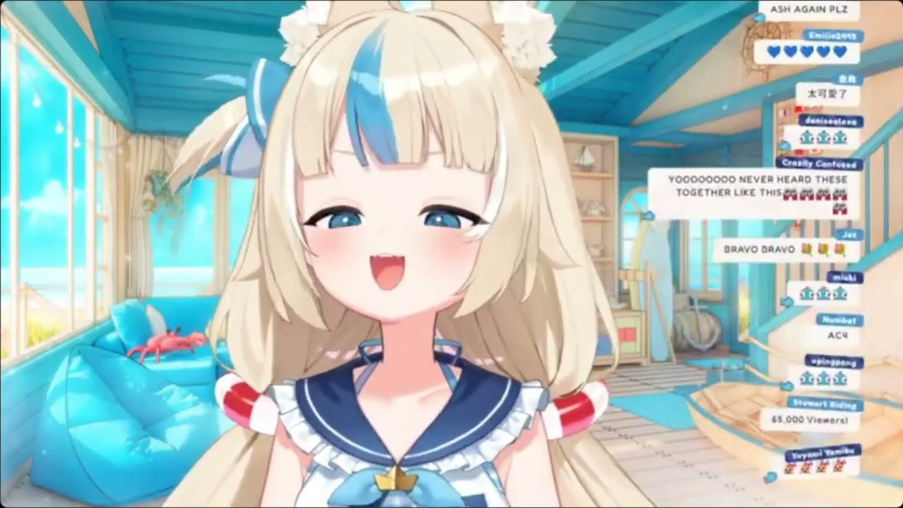 Sameko Saba sings "Wellerman" and other sea shanties (first karaoke 2025-06-29)