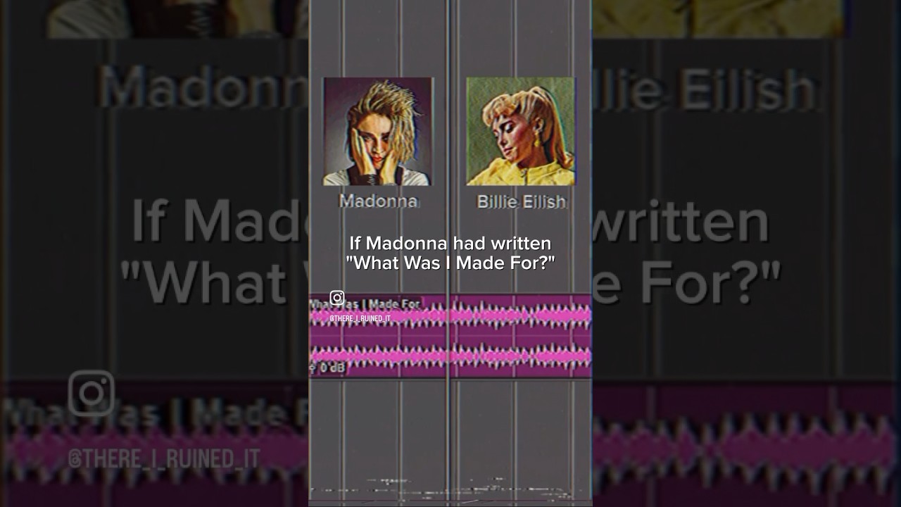 If Madonna had written What Was I Made For 