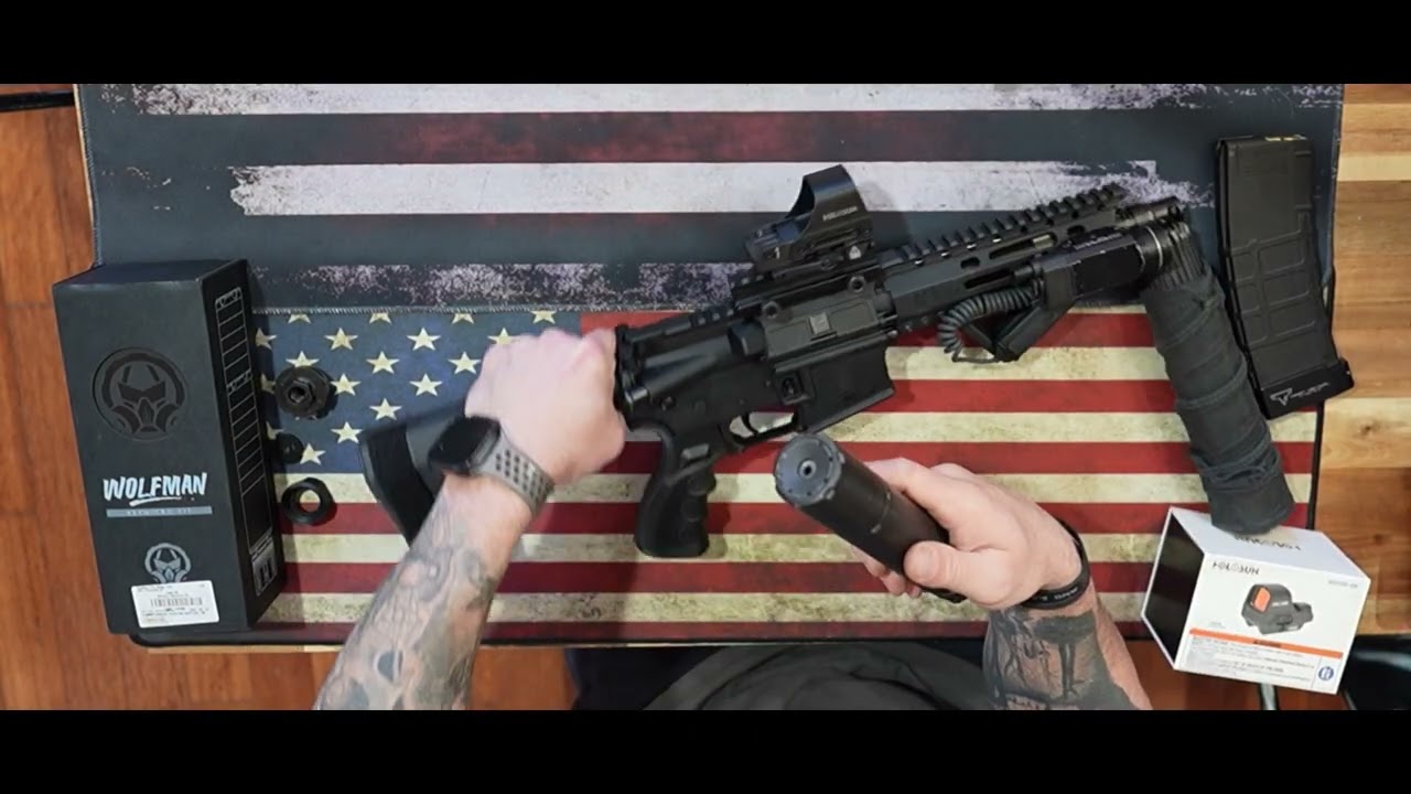 MARYLAND DEFENSE GROUP, LLC Dead Air Silencer's Wolfman and Key Micro Quick Attach/ Release