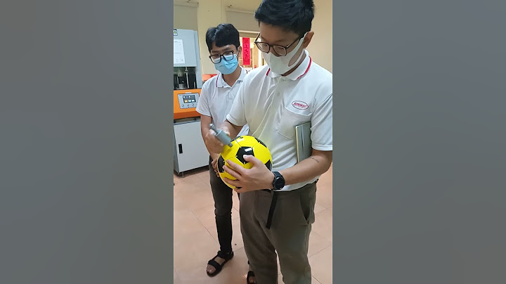 Sharp point test on football as per IS 9873 (Part-1):2019