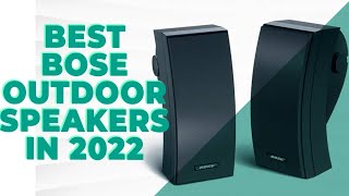 Remmen Artiest Afgeschaft The Best Bose Outdoor Speakers: Play In The Fresh Air - YouTube
