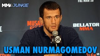 Usman Nurmagomedov Reveals Islam Makhachev Will Corner Him For First Title Defense | Bellator 292