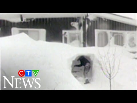 CTV News Archive: Newfoundland digs out of 1971 snow storm