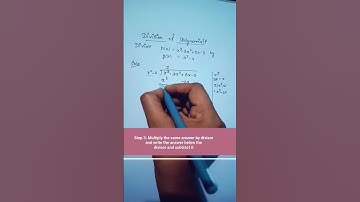 Division of polynomials class 10 and 9 / #10thmaths #shorts #polynomials