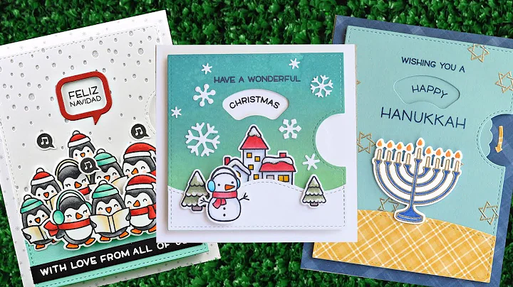 Intro to Reveal Wheel Holiday Sentiments + 3 cards from start to finish