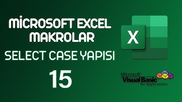 Select Case Karar Yapısı | Excel Makro Dersleri