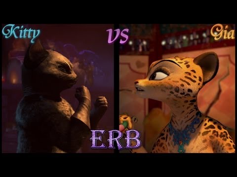 Kitty Softpaws VS Gia Jaguar Epic Rap Battles Of History 