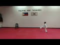 Speed Kicking Cassandra - Philippine Army