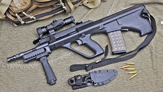 Футуристическая штурмовая винтовка Steyr AUG