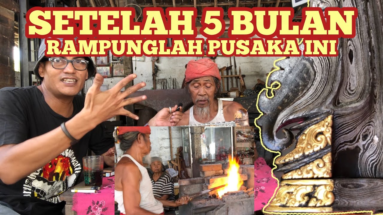 🐮🔥KERIS MERAH MEMBARA DIPEGANG, PROSES SELESAINYA SEBUAH PUSAKA ||Eps.Finish Bp. Anto JKT||