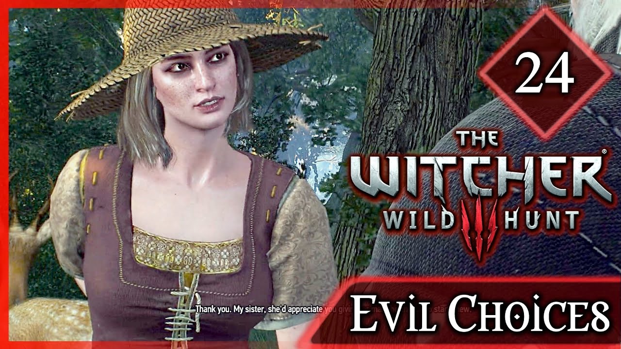 Witcher 3 ► Lying to the Werewolf Hunter about his Wife + Future Consequences