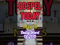 Gospel Today | May 16, 2026 | Daily Word of God ✝️
