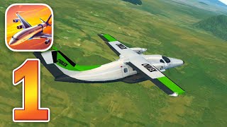 Flight Sim 2018 #1 Atlanta & Miami - Airplane Simulator - Android iOS Gameplay FHD