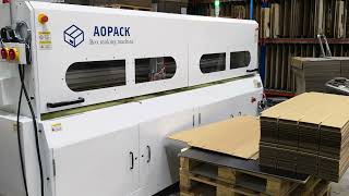 2500 auto box maker for small corrugated box