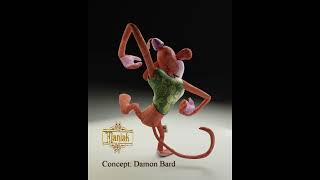 Monkey bone 360 cycles #zbrush #blender3d #movie #monkeybone #substance3dpainter