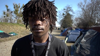 Jordan is only 19 yearsold and lives in a tent city in Sacramento