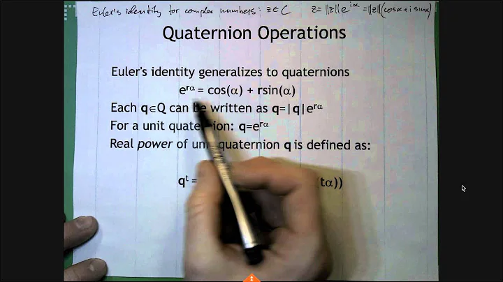 CIS563, 2015, Rotation and Quaternions